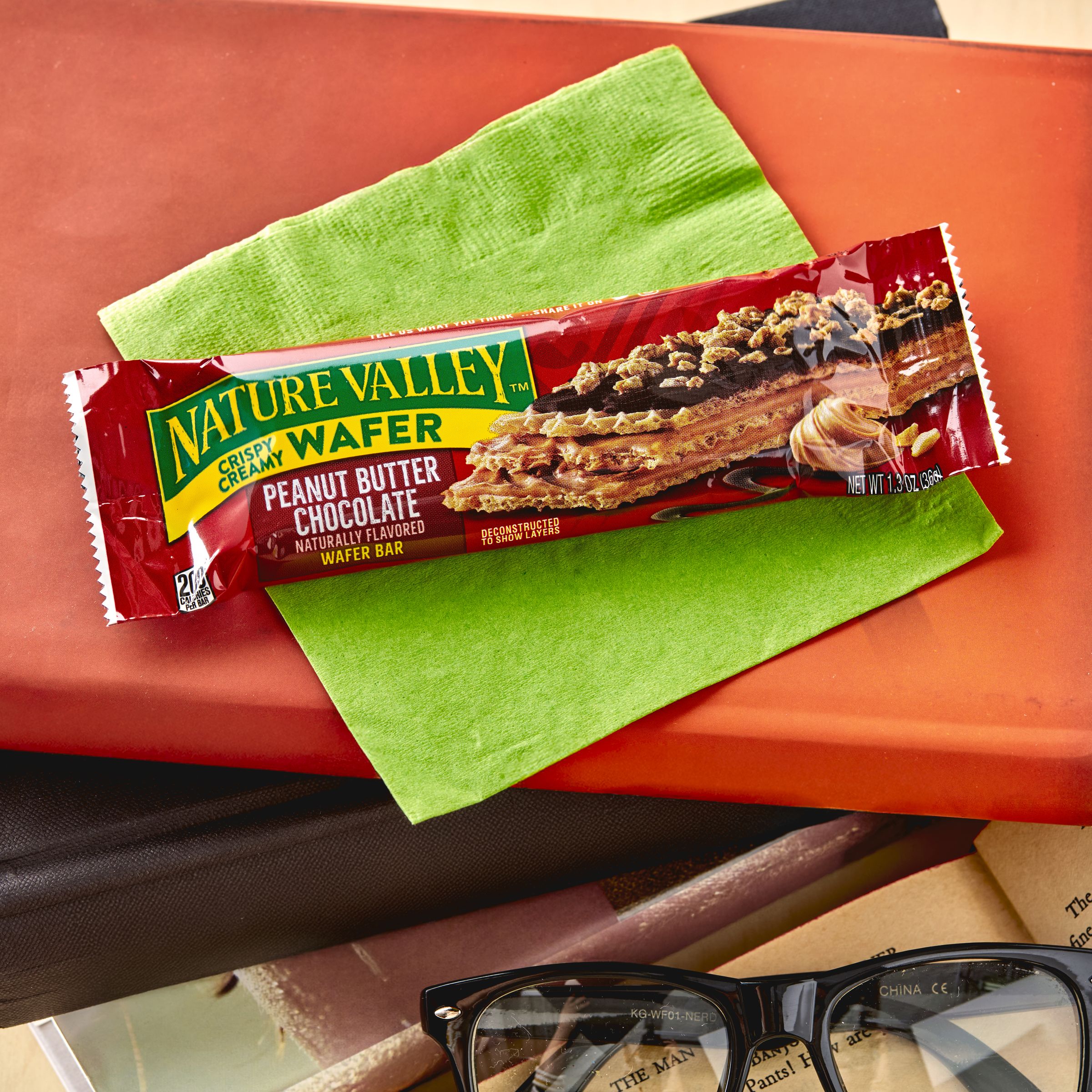  Styled Nature Valley(TM) Wafer Bar Peanut Butter Chocolate (12 ct) 1.3 oz