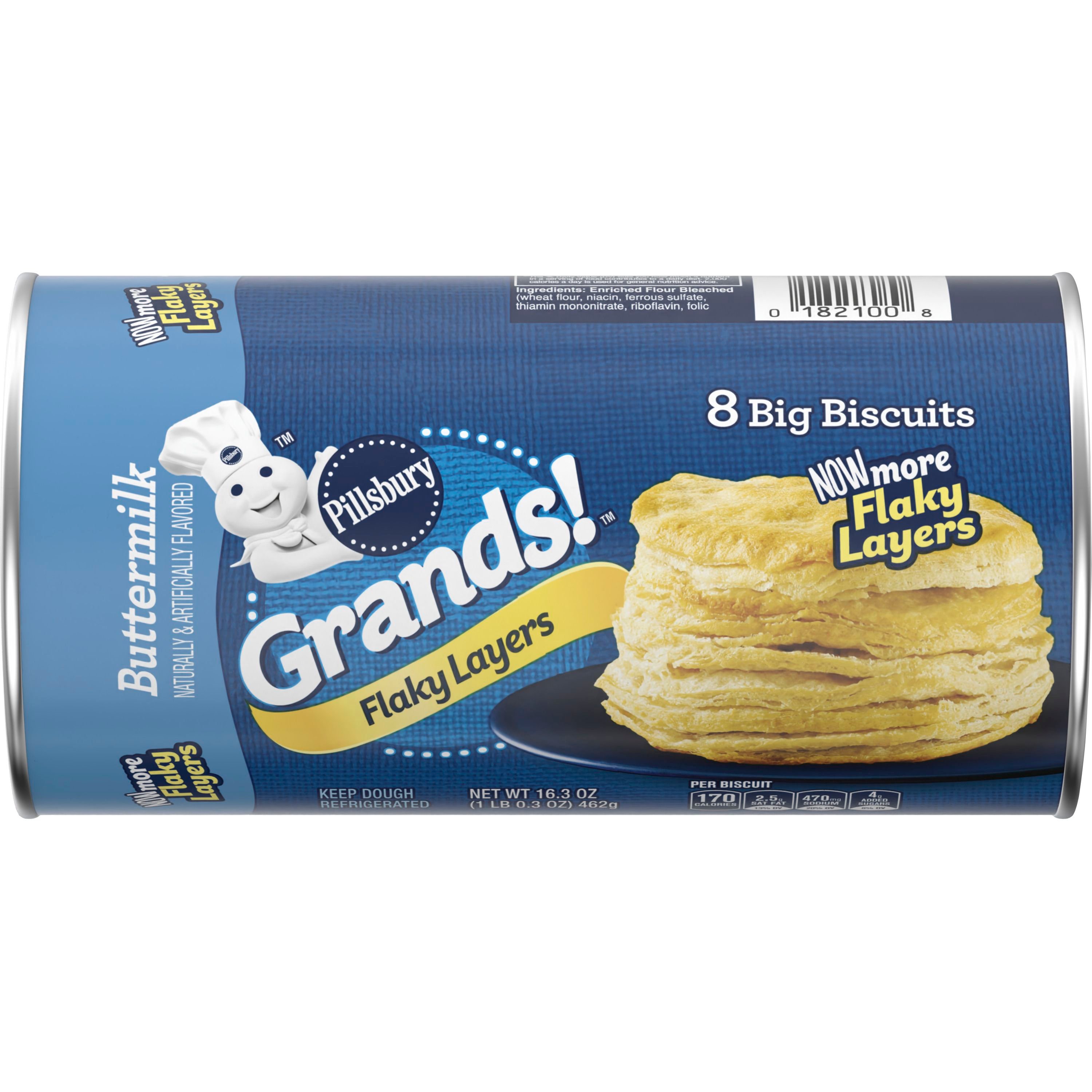 Grands!™ Flaky Layers Buttermilk Biscuits - Front