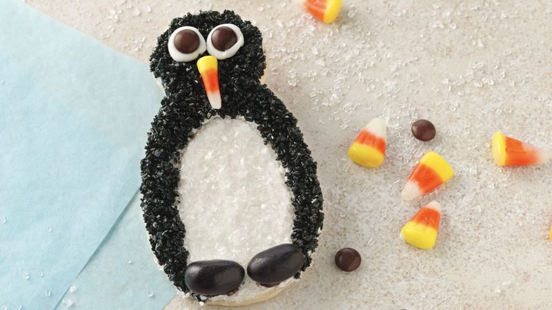 Holiday Penguin Cookies
