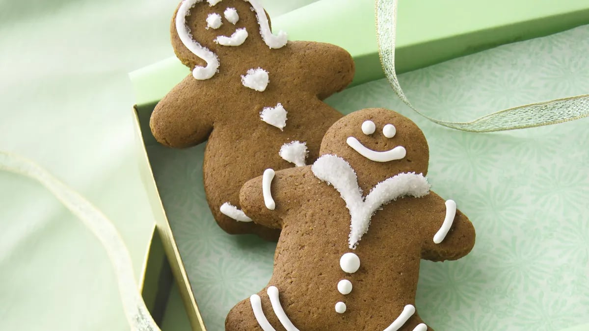 Gingerbread Cookies with Royal Icing