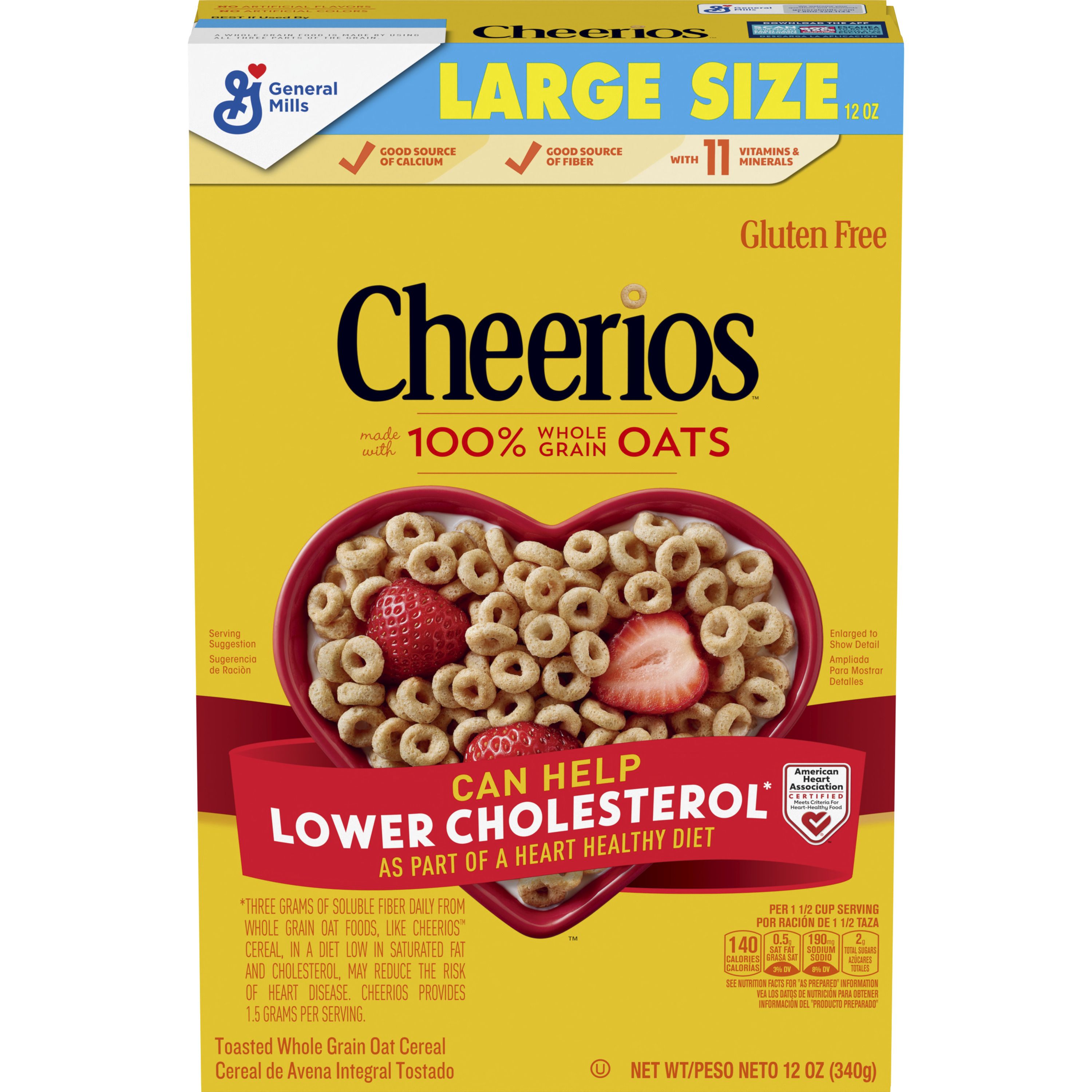 Mini Box Cheerios Cheerios™ Gluten Free Cereal Box 12 oz | General Mills Foodservice