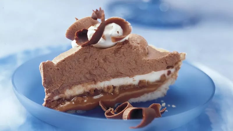 Caramel-Chocolate Pie Supreme