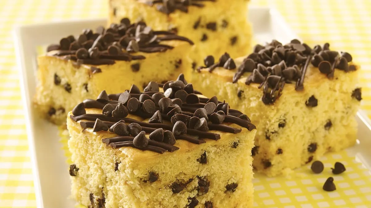 Chocolate Chip Snack Cake