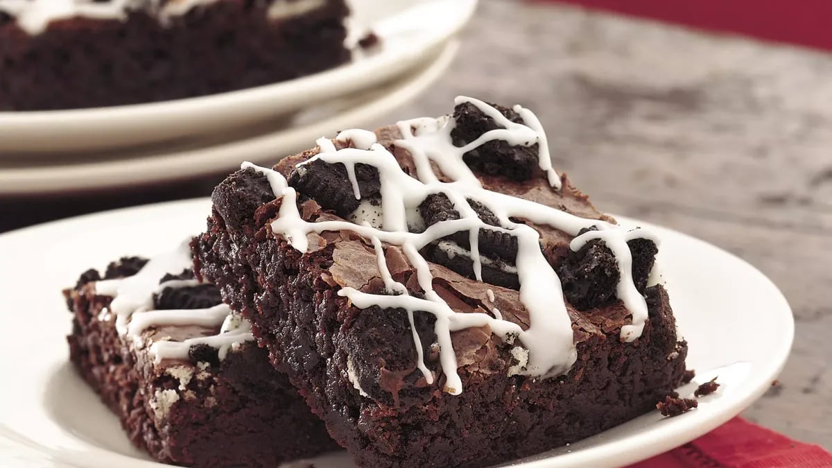 Oreo™ Cookies and Creme Fudge Brownies