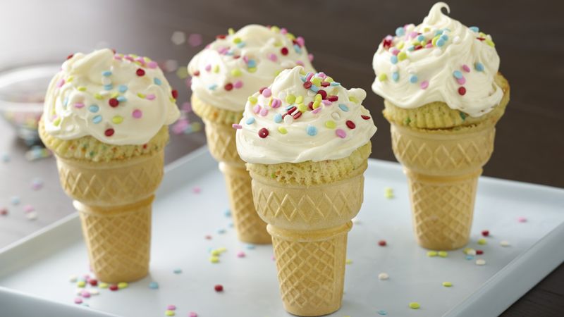 Pre made discount ice cream cones