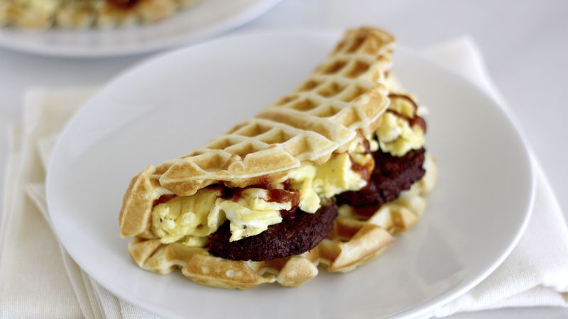 Waffle Breakfast Taco
