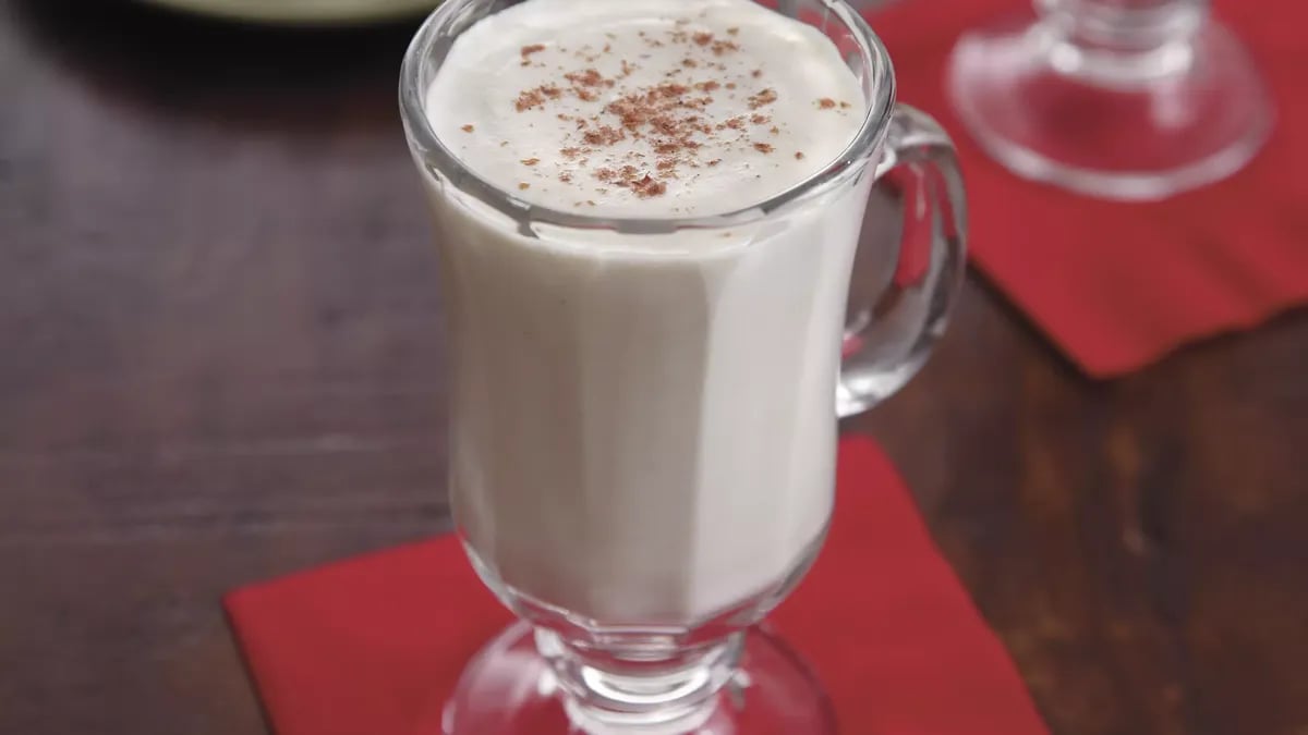 Rich Homemade Eggnog