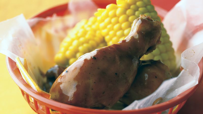 Skinny Tangy Barbecue Chicken