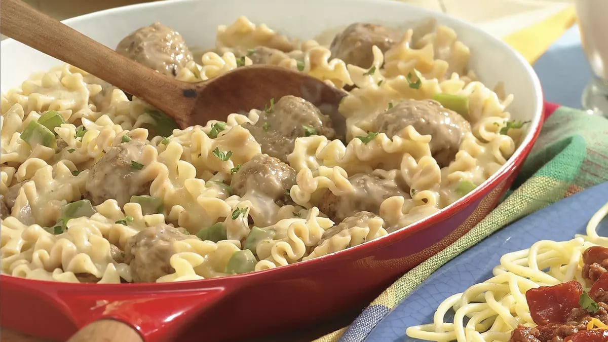 Skillet Meatball Goulash