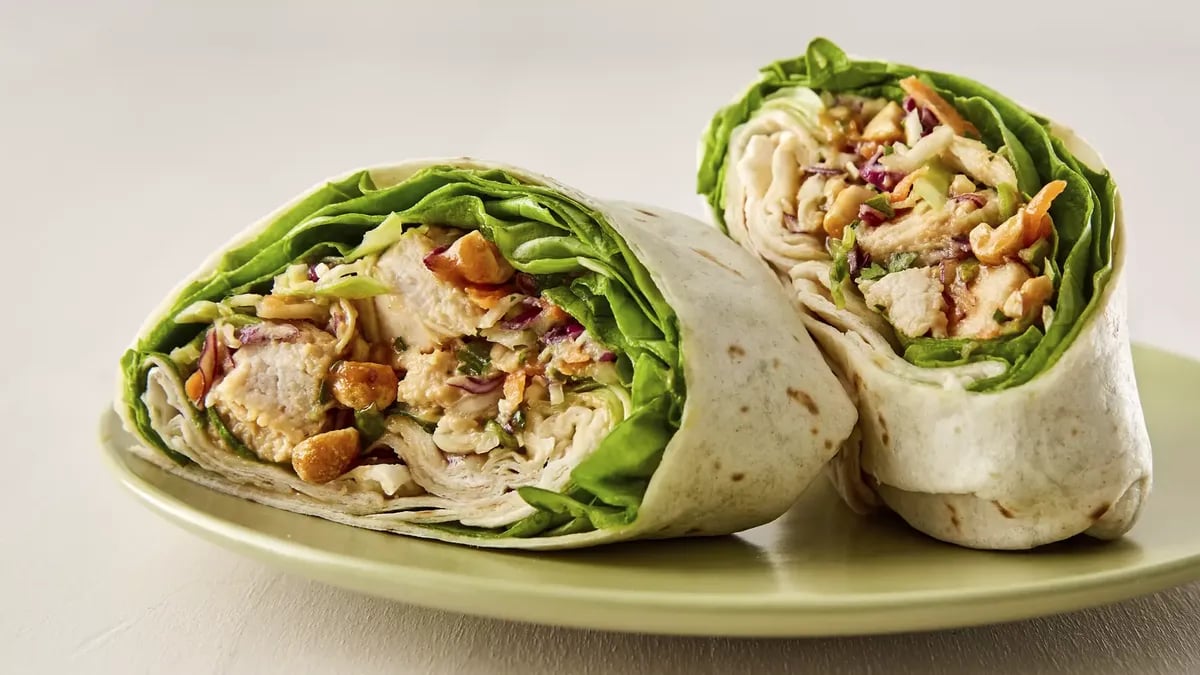 Thai Chicken Salad Wraps