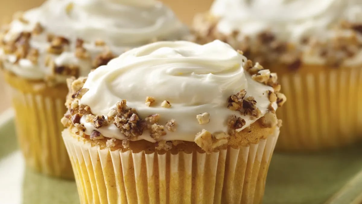 Spiced Pumpkin Cupcakes