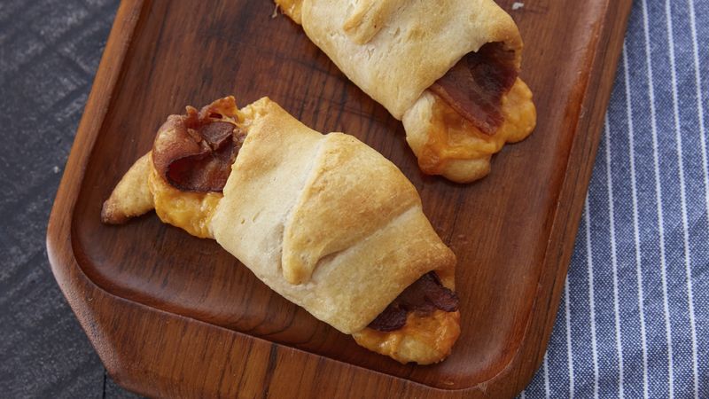 Bacon and Cheese Crescents