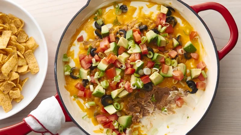 Hot Seven-Layer Dip