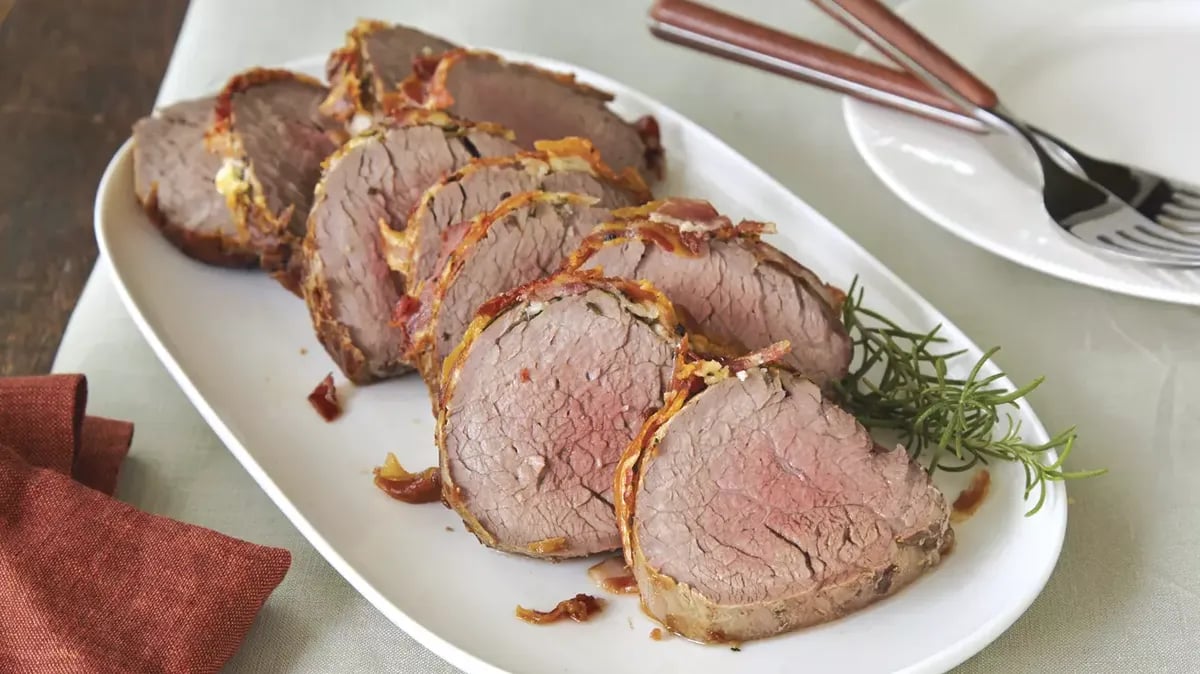 Pancetta-Wrapped Beef Tenderloin