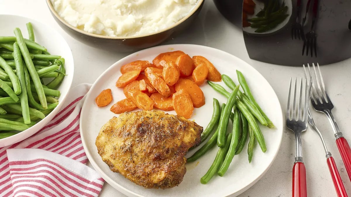 Air Fryer Chicken Thighs