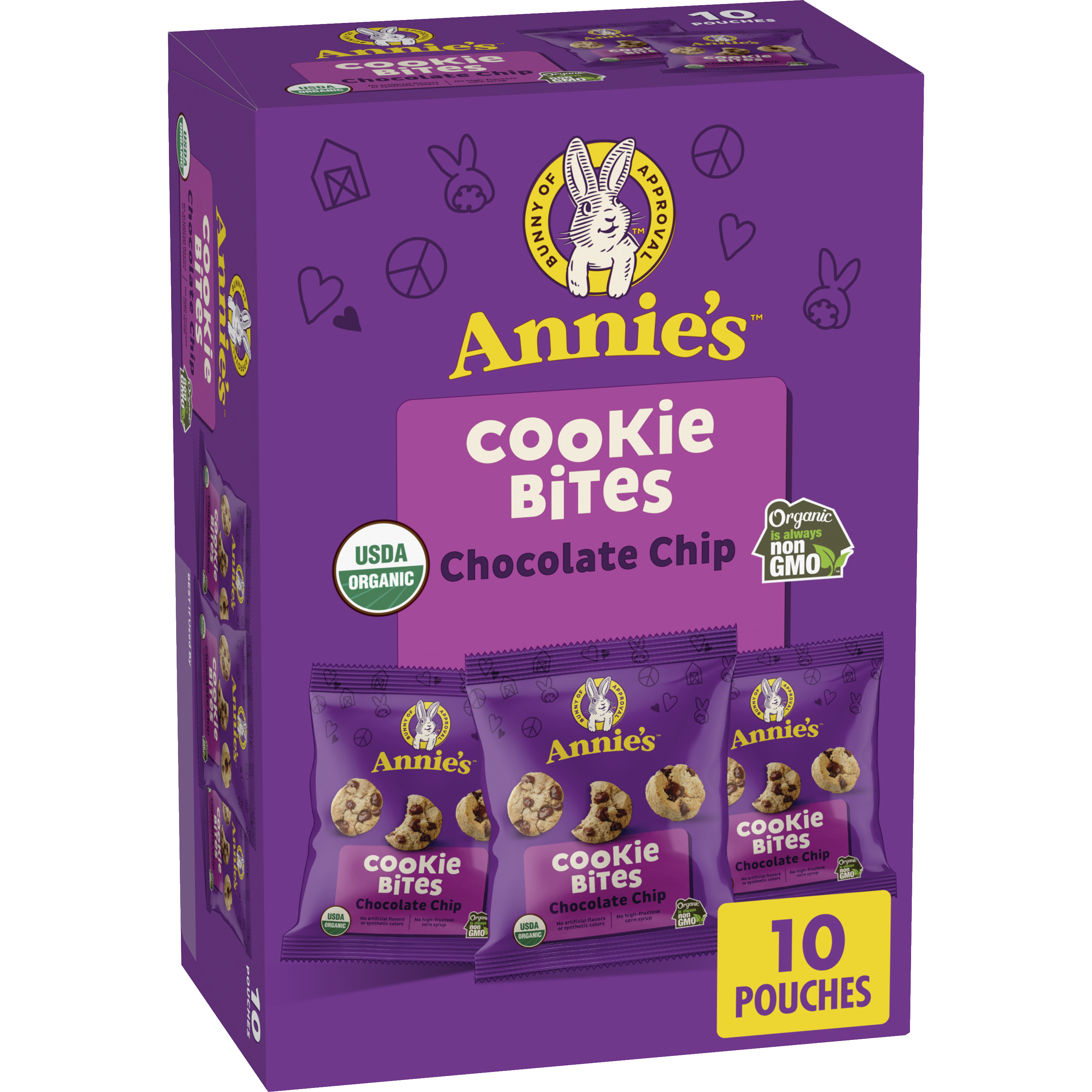 Chocolate Chip Organic Cookie Bites