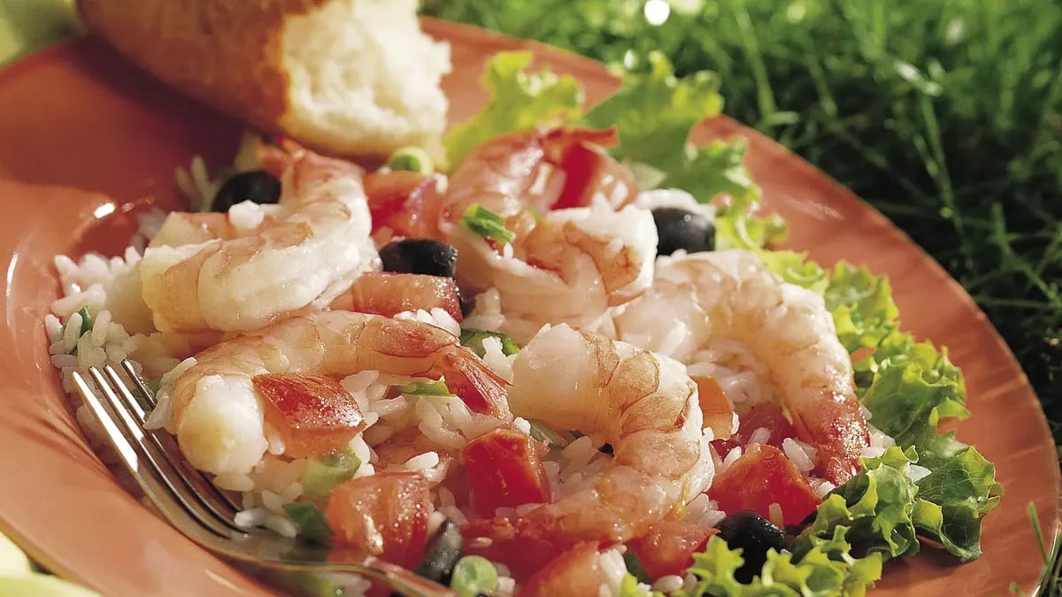 Shrimp Rice Salad