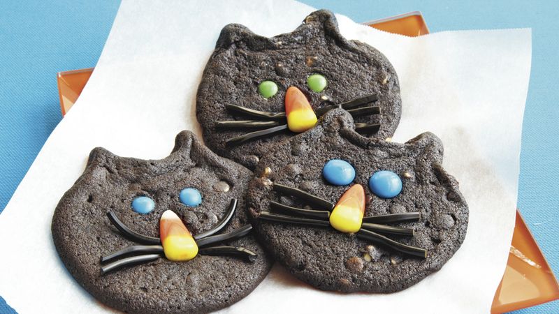 Chocolate Cat Cookies