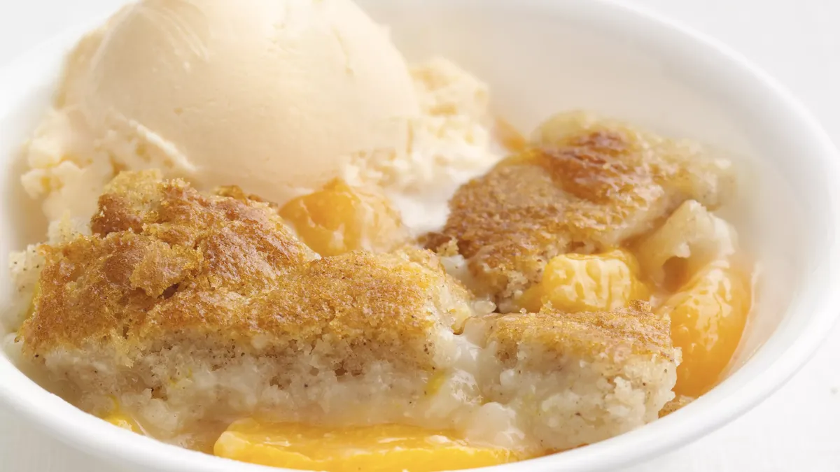 Skinny Peach Cobbler