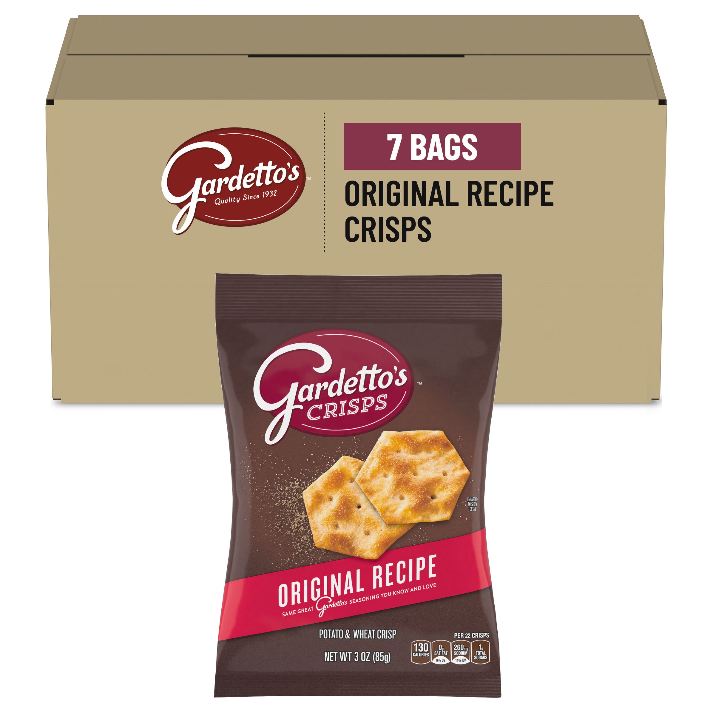  Case Optimized Hero Gardetto's Original Recipe Crisps
