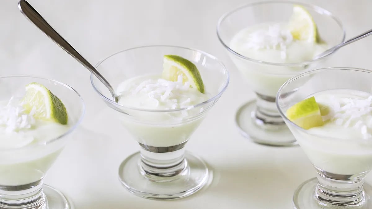 Key Lime Yogurt Shots