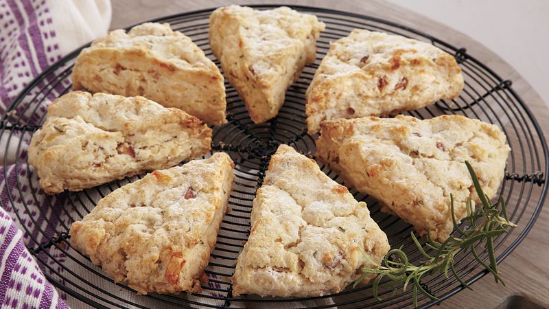 Rosemary, Pear and Asiago Scones