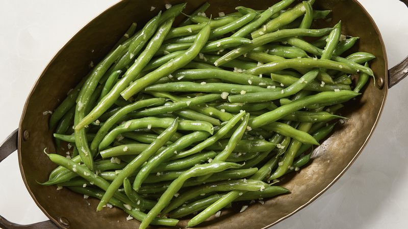 Garlic Green Beans Recipe - BettyCrocker.com
