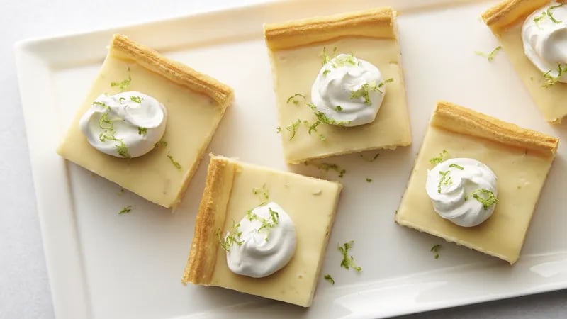 Key Lime Pie Cheesecake Bars