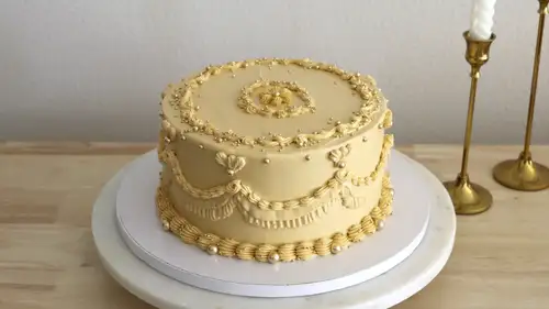Topaz-Inspired Lemon Cake