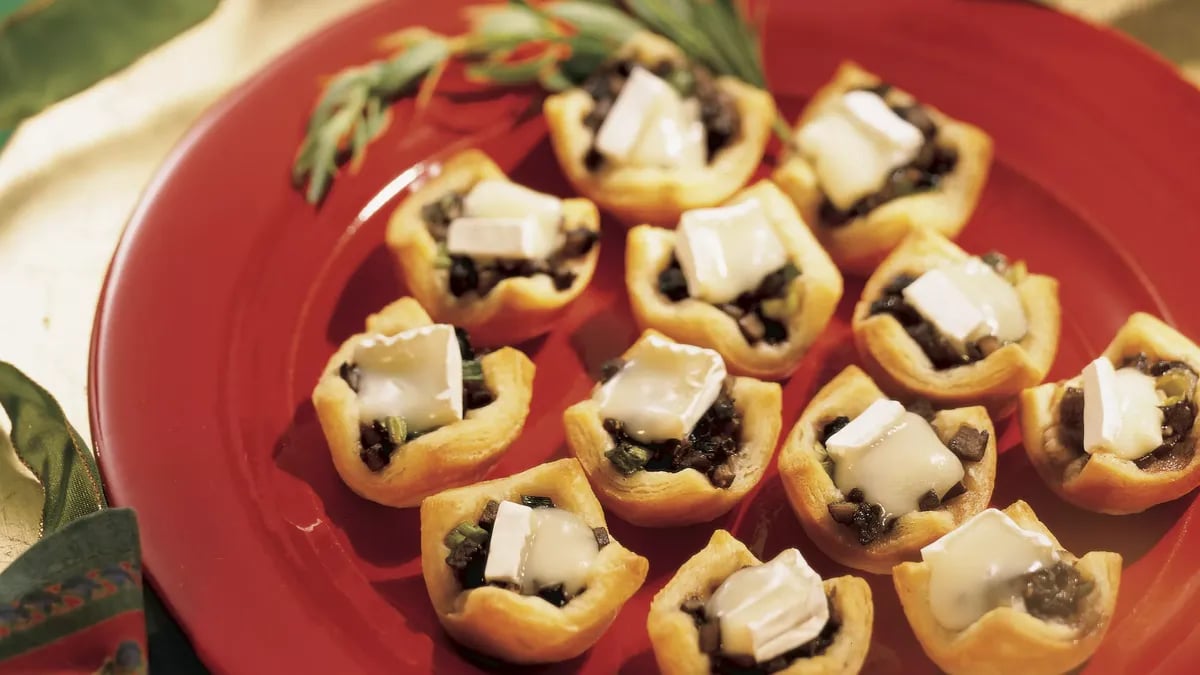 Portabella and Brie Cups