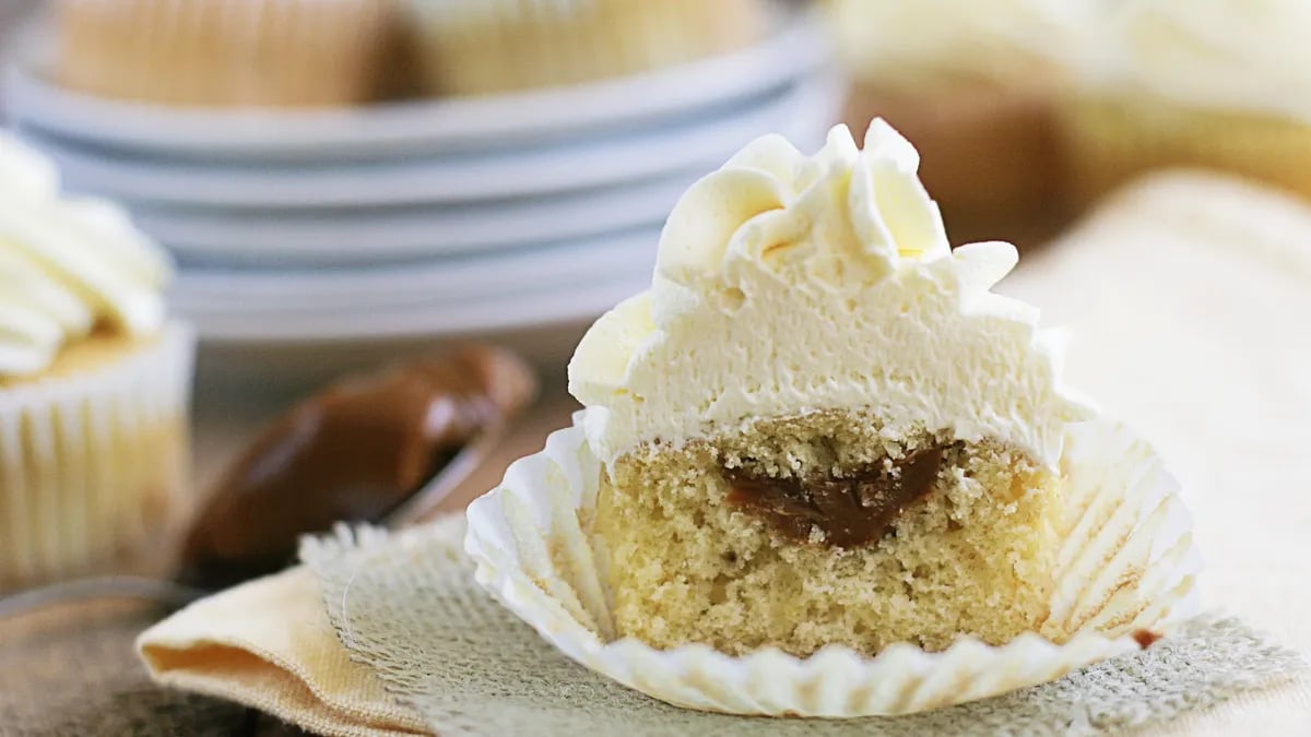 Bananas Foster Cupcakes