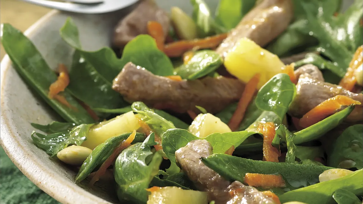 Teriyaki Pork Salad