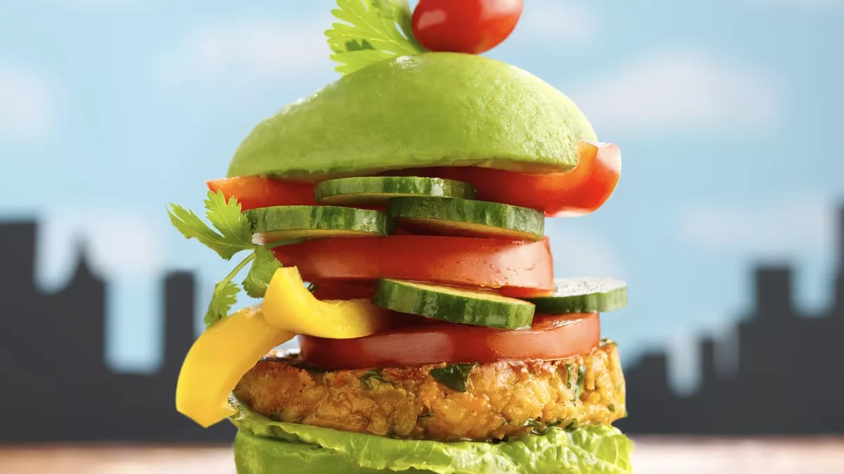 MONSTER Veggie Burgers