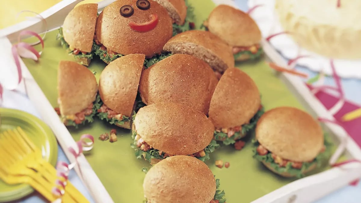 Teddy Bear Sandwiches