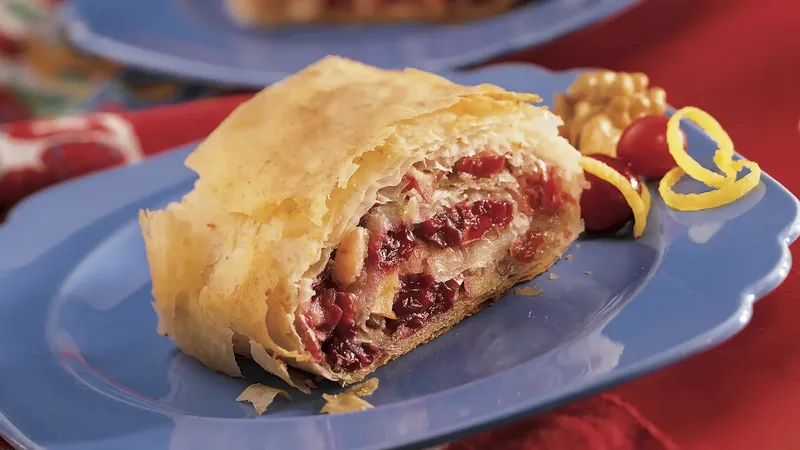 Apple-Cranberry Strudel Apple-Cranberry Strudel