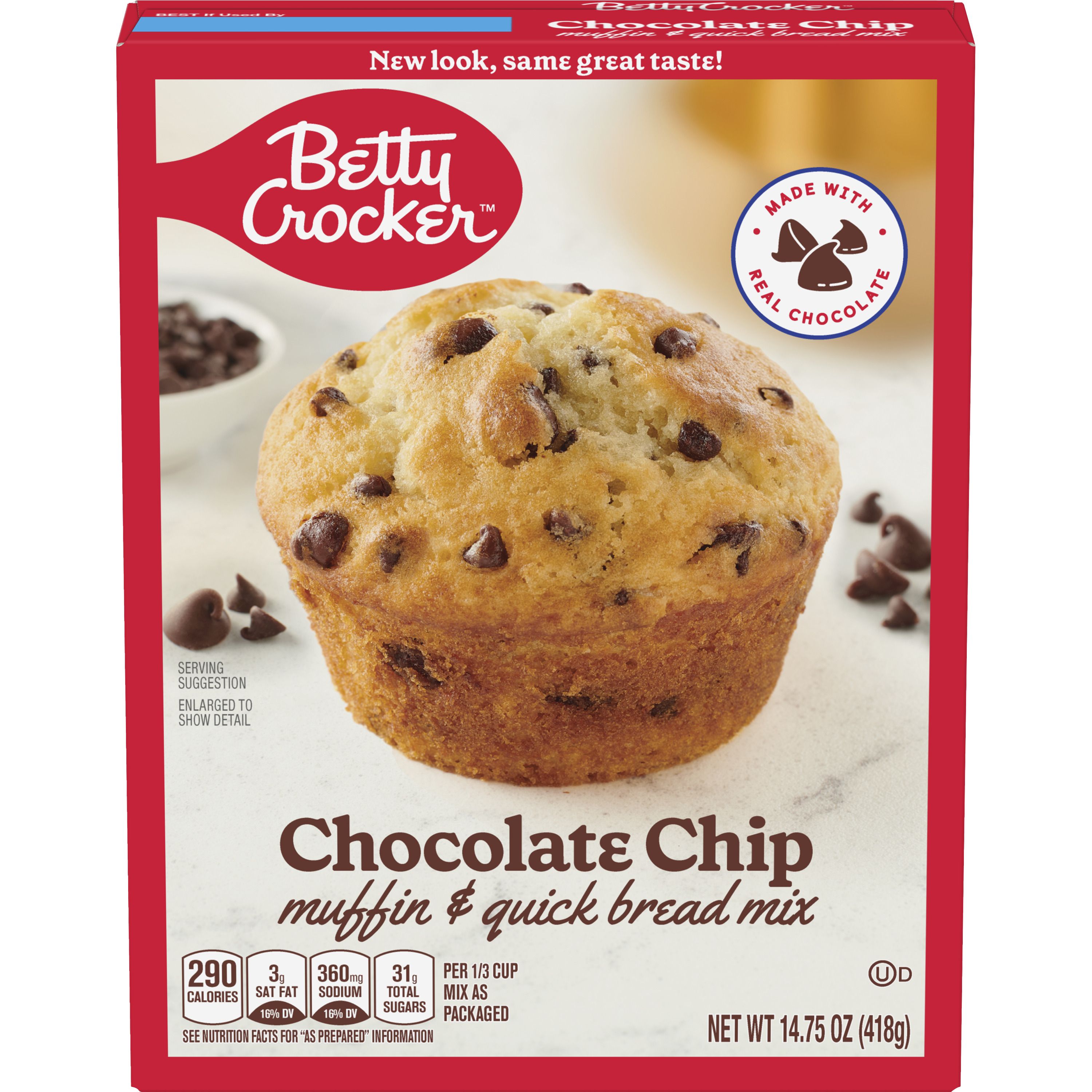 Betty Crocker™ Chocolate Chip Box Muffin Mixes - BettyCrocker.com