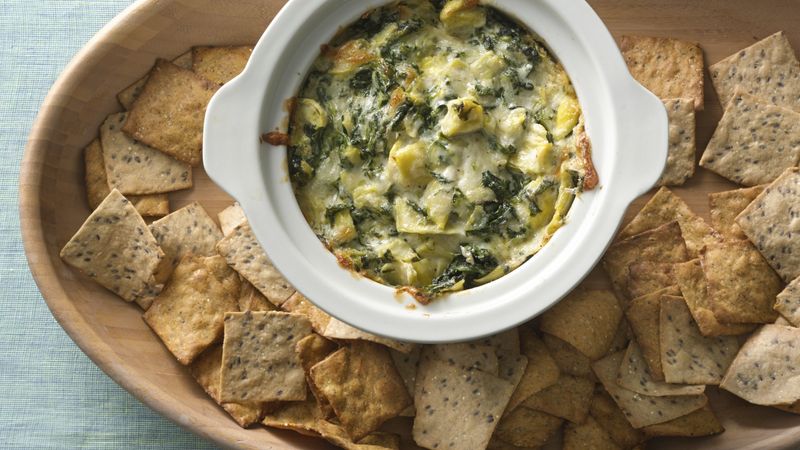 Slow-Cooker Hot Artichoke and Spinach Dip