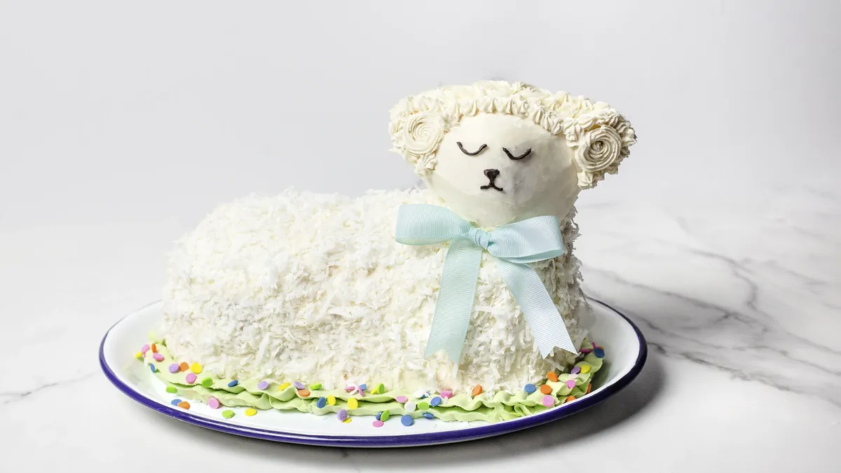Easy Spring Lamb Cake