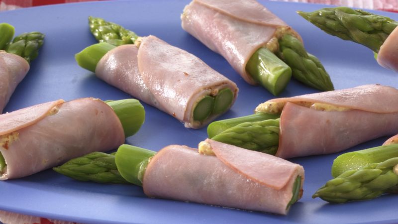 Ham and Asparagus Wraps