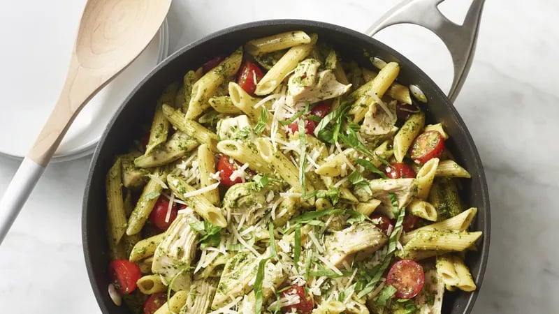 Pesto Pasta with Chicken