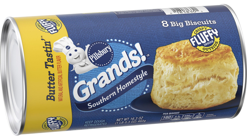 Pillsbury Grands! Southern Homestyle Butter Tastin' Biscuit Dough, 8 ct ...