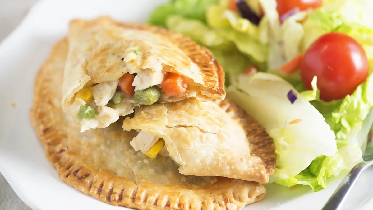 Easy Weeknight Chicken Pot Pie Turnovers