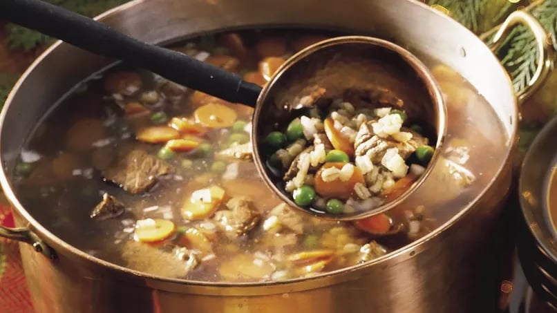 Hearty Beef-Barley Soup