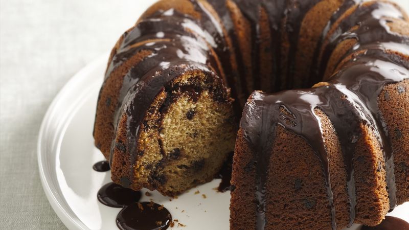 Chocolate Swirl Muffin Cake