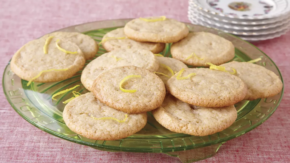 Lemon Icebox Cookies