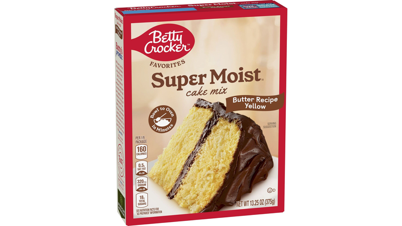 Betty Crocker Favorites Super Moist Butter Recipe Yellow Cake Mix, 13. ...