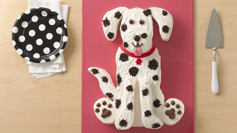 Dalmatian sales dog cake
