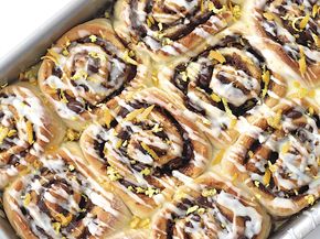 Chocolate Orange Cinnamon Rolls