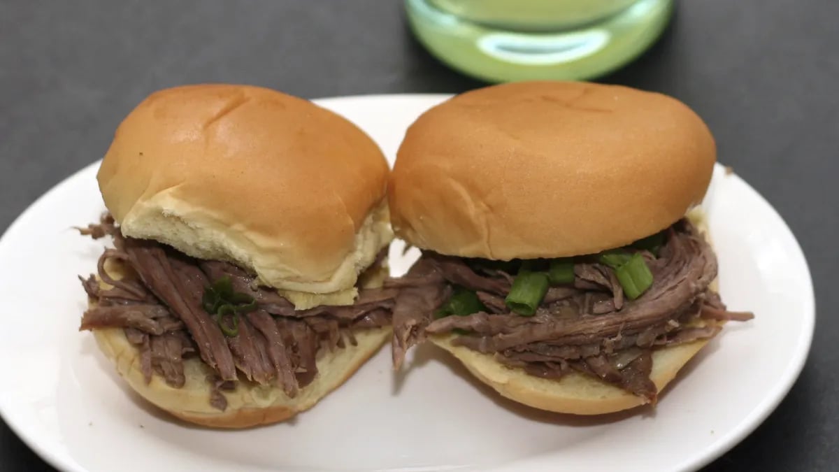 Asian-Inspired Brisket Sliders