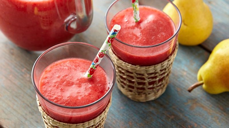 Raspberry, Strawberry and Pear Juice